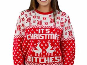 Ugly-Christmas-Sweater-Its-Christmas-Bitches-Weihnachtspulli-Sweater-0-4