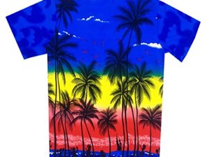 Virgin-Crafts-Hawaiihemd-fuer-Herren-Kurzarm-Big-Palm-Print-Laessige-Mode-Strandhemd-0-1