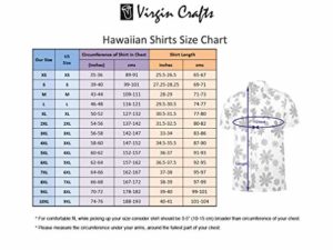 Virgin-Crafts-Herren-Hawaii-Hemd-Palm-Print-Button-Down-Regular-Fit-Hemd-Aloha-Beach-0-0