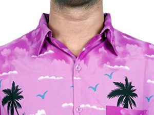Virgin-Crafts-Herren-Hawaii-Hemd-Palm-Print-Button-Down-Regular-Fit-Hemd-Aloha-Beach-0-4
