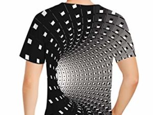 uideazone-Herren-T-Shirts-3D-Muster-Kurzen-Aermels-Kurzarm-Shirt-Sport-Fitness-T-Shirt-Rundhalsausschnitt-Laessige-Graphics-Tees-0-3
